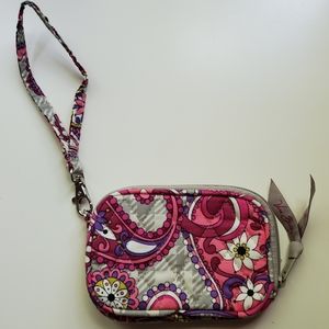 Vera Bradley Tech Wristlet - Pink Paisley